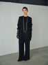center press wide pants - virgin wool